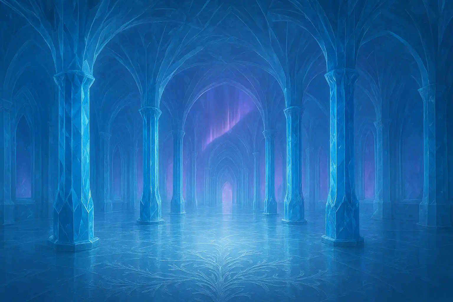 Ice-carved citadel representing the Betarctica Casino review page